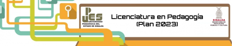 Logo de Licenciatura en Pedagogía Plan 2023 Mazatlán